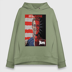 Женское худи оверсайз Американский символ