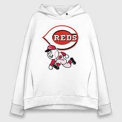 Женское худи оверсайз Cincinnati reds baseball team - talisman