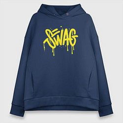 Женское худи оверсайз Swag