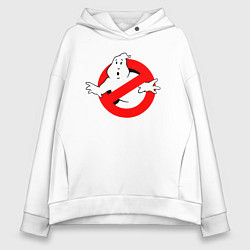 Женское худи оверсайз Ghostbusters logo