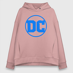 Женское худи оверсайз DC comics logo