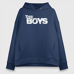Женское худи оверсайз The boys logo