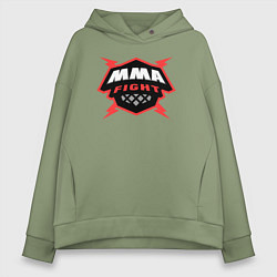 Женское худи оверсайз MMA fight