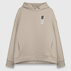 Женское худи оверсайз Транзистор to-126