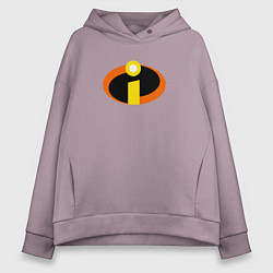 Женское худи оверсайз Суперсемейка