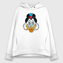 Женское худи оверсайз Скрудж