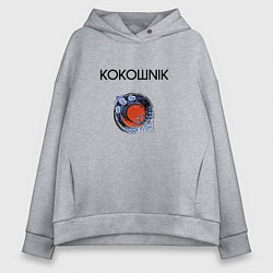 Женское худи оверсайз Кокошник