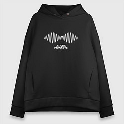 Женское худи оверсайз Arctic Monkeys logo