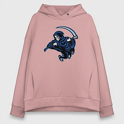 Женское худи оверсайз Death mood