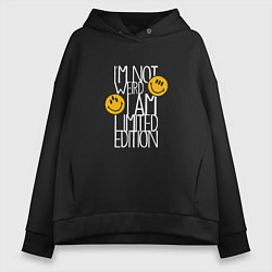 Женское худи оверсайз I am limited edition