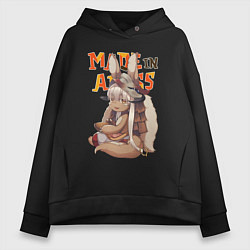 Женское худи оверсайз Созданный в бездне - Наначи