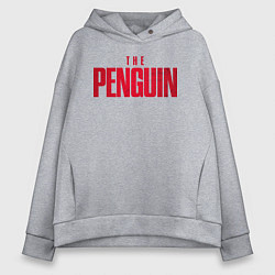 Женское худи оверсайз The penguin logo