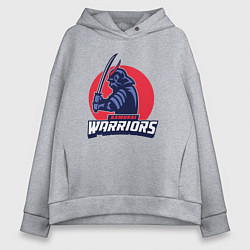 Женское худи оверсайз Samurai warriors