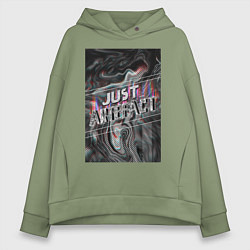 Женское худи оверсайз Just Artefact