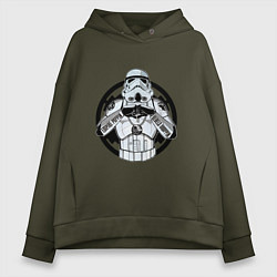 Женское худи оверсайз Империя победит повстанцы падут