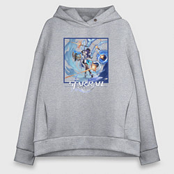 Женское худи оверсайз Пела