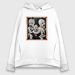 Женское худи оверсайз Арт джокер