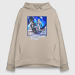 Женское худи оверсайз Гепард