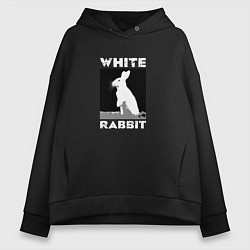 Женское худи оверсайз White rabbit