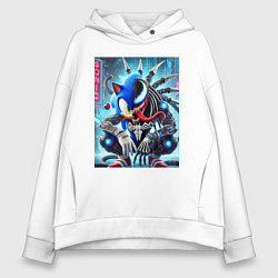 Женское худи оверсайз Sonic-Venom - ai art fantasy