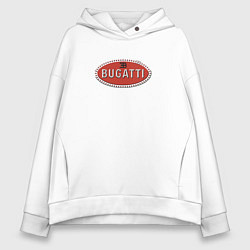 Женское худи оверсайз Bugatti - emblem