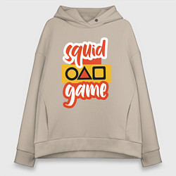 Женское худи оверсайз Squid game style