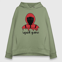 Женское худи оверсайз Squid game man