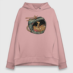 Женское худи оверсайз Космическая лапша