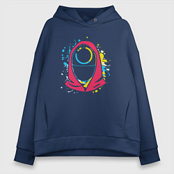 Женское худи оверсайз Squid game face