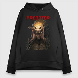 Женское худи оверсайз Predator scream