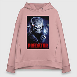 Женское худи оверсайз Predator in the helmet
