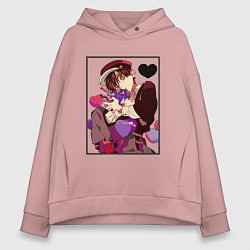 Женское худи оверсайз Туалетный мальчик Ханако