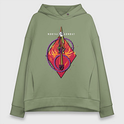 Женское худи оверсайз Mortal Kombat game