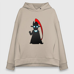 Женское худи оверсайз Игрит - поднятие уровня в одиночку