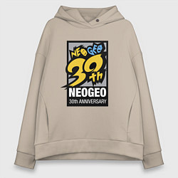 Женское худи оверсайз Neo geo - anniversary