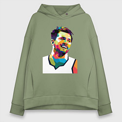 Женское худи оверсайз Luka smile