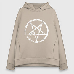 Женское худи оверсайз Star pentagram