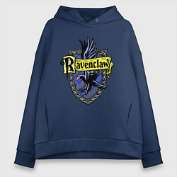 Женское худи оверсайз Ravenclaw emblem