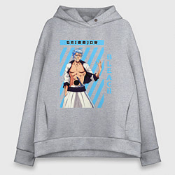 Женское худи оверсайз Блич Гриммджоу Джагерджак