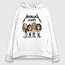 Женское худи оверсайз Metallica juniors - cartoon