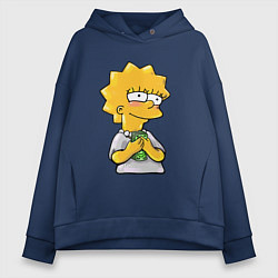 Женское худи оверсайз Лиза с деньгами