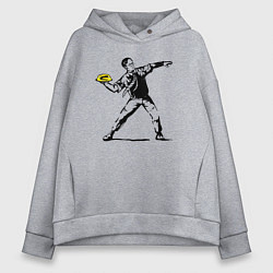 Женское худи оверсайз Дуайт Шрут и желе