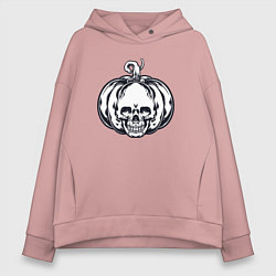 Женское худи оверсайз Dead pumpkin