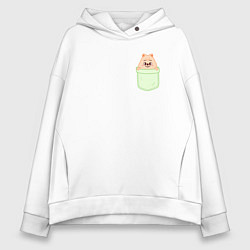 Женское худи оверсайз Han quokka in pocket