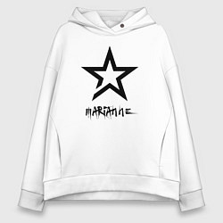 Женское худи оверсайз Марианна - звезда