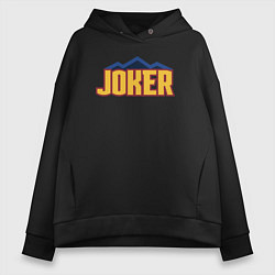 Женское худи оверсайз Nuggets Joker