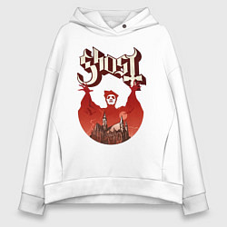 Женское худи оверсайз Ghost - Cardinal Copia