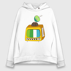 Женское худи оверсайз Спутниковое тв