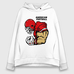 Женское худи оверсайз American Football