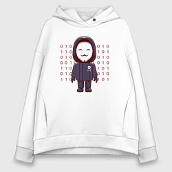 Женское худи оверсайз Anonymous gamer